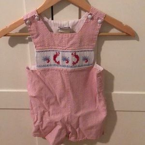 Shrimp and Grits smocked Jon Jon